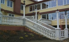 Balustrade at Mickey Jamals